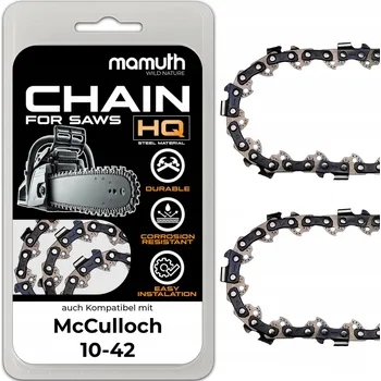 Pilový řetěz 2x Řetěz 35 cm pro motorovou pilu McCulloch 3/8" 52 článků