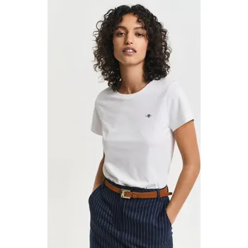 TRIČKO GANT REG SHIELD SS T-SHIRT WHITE