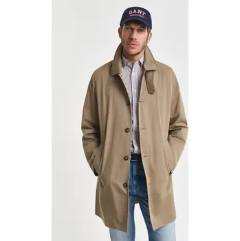 Dámský kabát KABÁT GANT COTTON CAR COAT LIGHT TAUPE