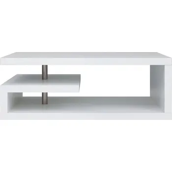 Konferenční stolek Konferenční stolek Glimp - Black Red White - BRW Bílá 120x45 cm