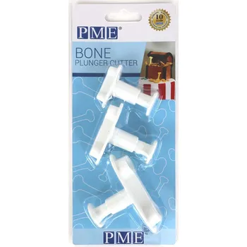 Vykrajovátko PME Pístový vypichovač Kost 3ks