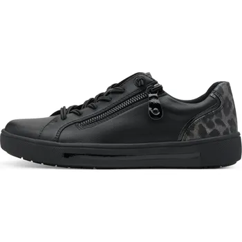 Dámské polobotky JANA SHOES NĚMECKO Boty Jana 660 černé/Leo dámské polobotky Velikost: 41