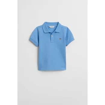 Dívčí oblečení POLOKOŠILE GANT SHIELD SS PIQUE DREAM BLUE