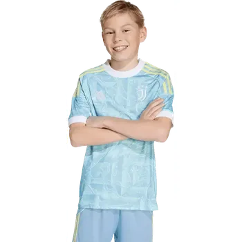 Dětský venkovní fotbalový dres Adidas Juventus FC 25/26 blankytný