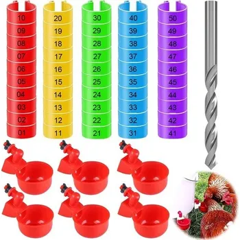 Krmítko pro ptáka Richday Poultry Drinker Automatický napájecí hrnek pro drůbež, jako jsou kuřata, kachny, husy,