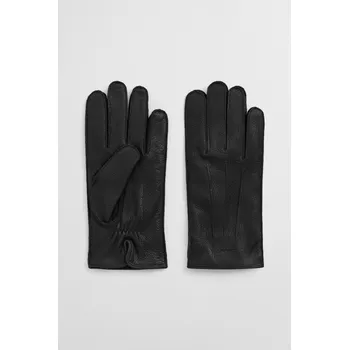 Rukavice RUKAVICE GANT CASHMERE LINED LEATHER GLOVES BLACK