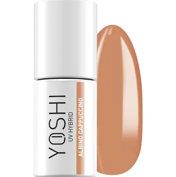 Lak na nehty Gel lak YOSHI Ciao Italiani - Albino Cappuccino 323, 6ml