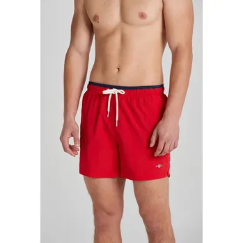 Pánské plavky PLAVKY GANT SHIELD SWIM SHORTS BRIGHT RED