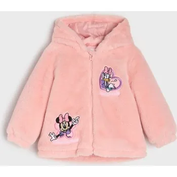 Dívčí bunda Sinsay - Bunda s kapucí Minnie Mouse - růžová - 997EO-30X - 997EO-30X-98