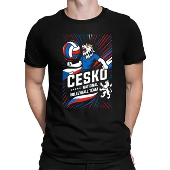 Žertovný předmět Česko - national volleyball team - pánské tričko s potiskem- Tričkový.cz