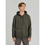 Sinsay - Základní rozepínací mikina s kapucí a kapsami - neonová - 2328O-71X - 2328O-71X-S