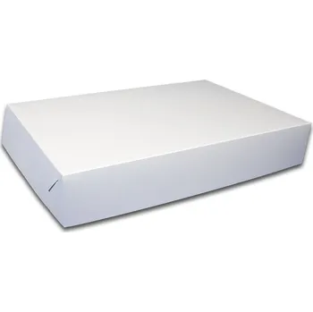 Jednorázové nádobí Krabice na rolády 30 x 45 x 10 cm - 50 ks