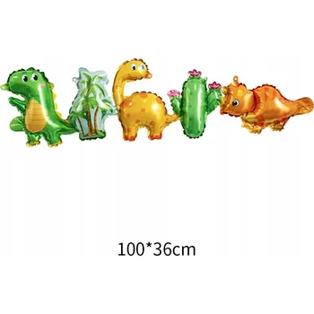 Balónek Balónková girlanda. Dinosauří balón, oslava NAROZENIN GB14