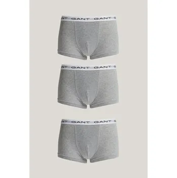 Chlapecké spodní prádlo SPODNÍ PRÁDLO GANT TRUNK 3-PACK GREY MELANGE