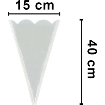 Kornout pro prvňáčky Kornout 15 x 40 cm celofán - 100 ks