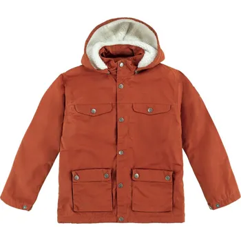 Chlapecká bunda zimní bunda dětská FJÄLLRÄVEN Kids Greenland Winter Jacket, Autumn Leaf - 146