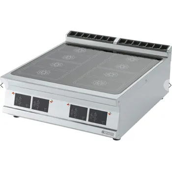 Sporák Sporák indukční digitální RM Gastro TPIT-98ETD tálový 4/8 zón