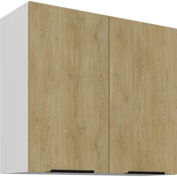 Kuchyňská linka Horní skřínka 80 G 72 2F, v provedení dub Cremona/bílá