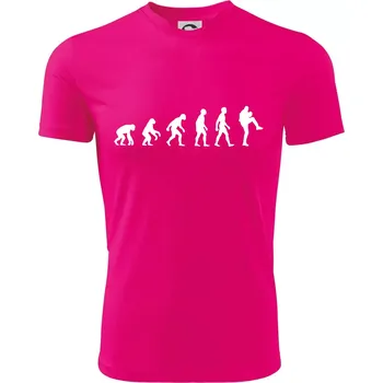 Evoluce baseball nadhazovač - Dětské triko sportovní (dresovina) - 158 cm/12 let ( Neon Pink )