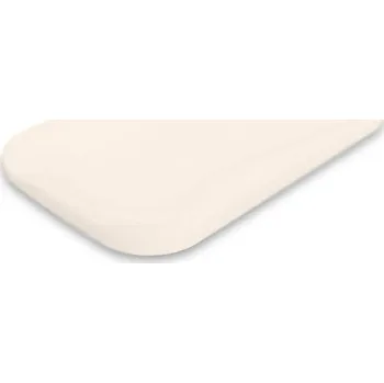 Prostěradlo Prostěradlo Bavlněné Do Přistýlky s Gumou 80x50 cm Přírodní