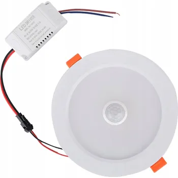 KULATÉ STROPNÍ SVÍTIDLO STROPNÍ LED LAMPA DOWNLIGHT AC85-265V 12W