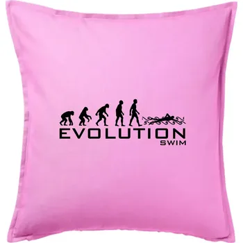 Polštář Evoluce Swim - Polštář 50x50 - 50x50 - Pouze potah ( Růžová )