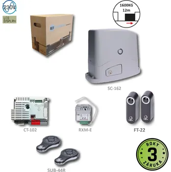 Pohon brány TURBOKIT160 pro posuvné brány do 1600kg