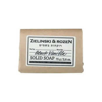 Čistící mýdlo Zielinski & Rozen Black Vanilla Mýdlový blok