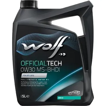 Motorový olej Motorový olej Wolf 5 l 0W-30