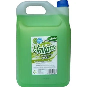 Mýdlo Antimikrobiální mýdlo UNISANS Jablko 5l, pH 5.5
