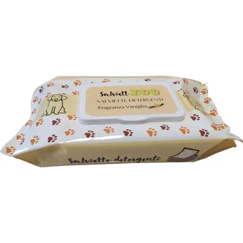 Kosmetika pro psa SalviettZOO XL - ubrousky pro psy a kočky 40ks (s vůní vanilky)