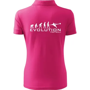 Evolution Football - Polokošile dámská Pique Polo - XS ( Purpurová )
