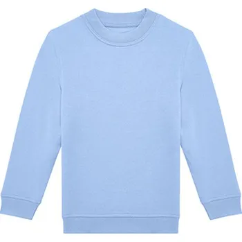 Dívčí mikina B&amp;C Dětská mikina přes hlavu WK001 Lotus Blue 12/14 (152/164)