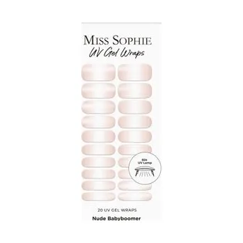 Make-up Miss Sophie UV Gel Wraps Nude Babyboomer Fólie na nehty
