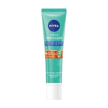 Pleťový krém NIVEA Derma Skin Clear noční Peeling Serum Pleťové sérum