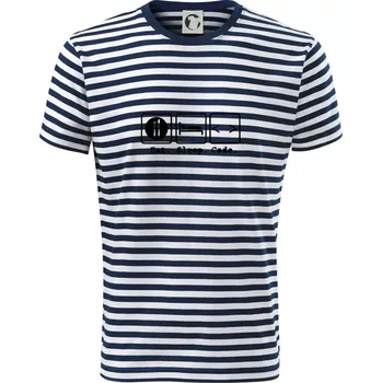 Eat sleep Code - Triko na vodu - XL ( Prouhovaná )