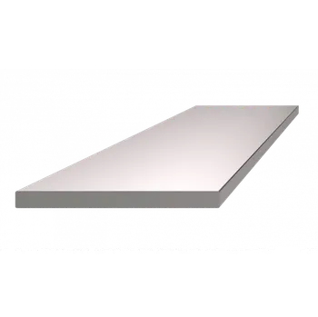 Zábradlí Nerezová tyč plochá 60x5mm, cena za 1ks(1m) broušená nerez K320 /AISI304 1m