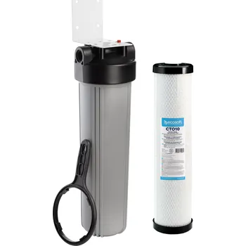 vodní filtr Aqua Shop Velký uhlíkový filtr FC 20 C s lisovanou uhlíkovou vložkou