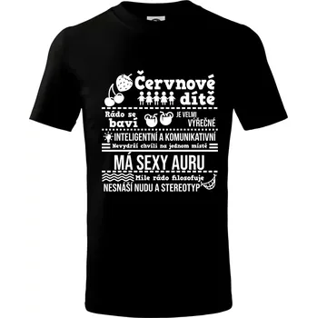 Chlapecké tričko Narozeniny červen - Tričko dětské bavlněné - 98 cm / 2 roky ( Černá )