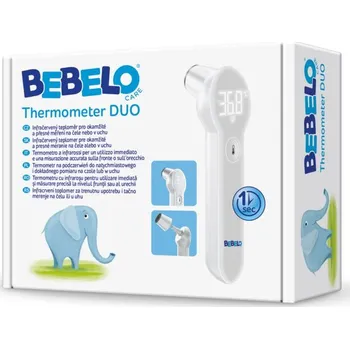 Teploměr osobní BEBELO Thermometer DUO infračervený teploměr 1 ks