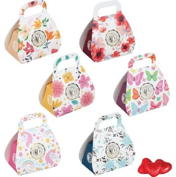 Cukrovinka Bolci Chocolates Bolci Kabelky Traveler mini mix barev 40g 12ks