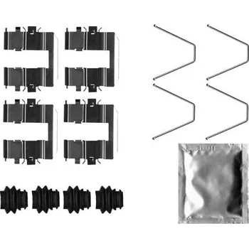 Přislušenství brzdového systému Sada příslušenství, obložení kotoučové brzdy TEXTAR 82543700