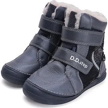 Dívčí zimní obuv D.D.STEP dívčí zimní obuv W078-42862A royal blue 27