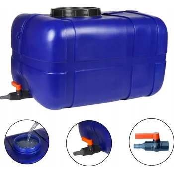 Sud Nádrž na dešťovou vodu 150 l, 47 x 52 cm, modrá