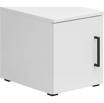 regál Jednodveřová skříňka MultiDo 30 cm - Black Red White - BRW Bílá 30x35 cm