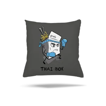 Polštář Bastard Thai box polštář Gray Pol