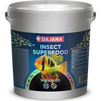 Krmivo pro rybičky Dajana ISF Tropical Pellets, pelety, 3 kg – velké balení pro pěstírny