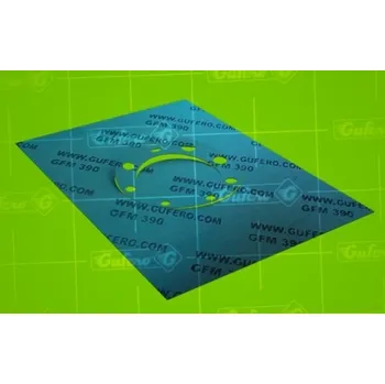 Dílenský stůl Bezazbestová těsnící deska - modrá GFM 390 - 4,00 x 1500 x 1500