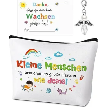 Školní batoh Otuuz 3 kusy poděkování dárek make-up taštička učitel poděkování karta klíčenka anděl strážný