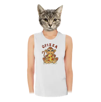 Bastard Opizza dámské tílko volné White